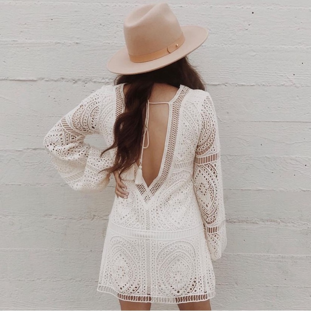 Jens Pirate Booty Jasmine Cream Mini Dress